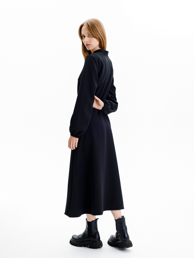 Платье женское с длинным рукавом 50 цвет черный ЦБ-00235571 SKT000946343 фото