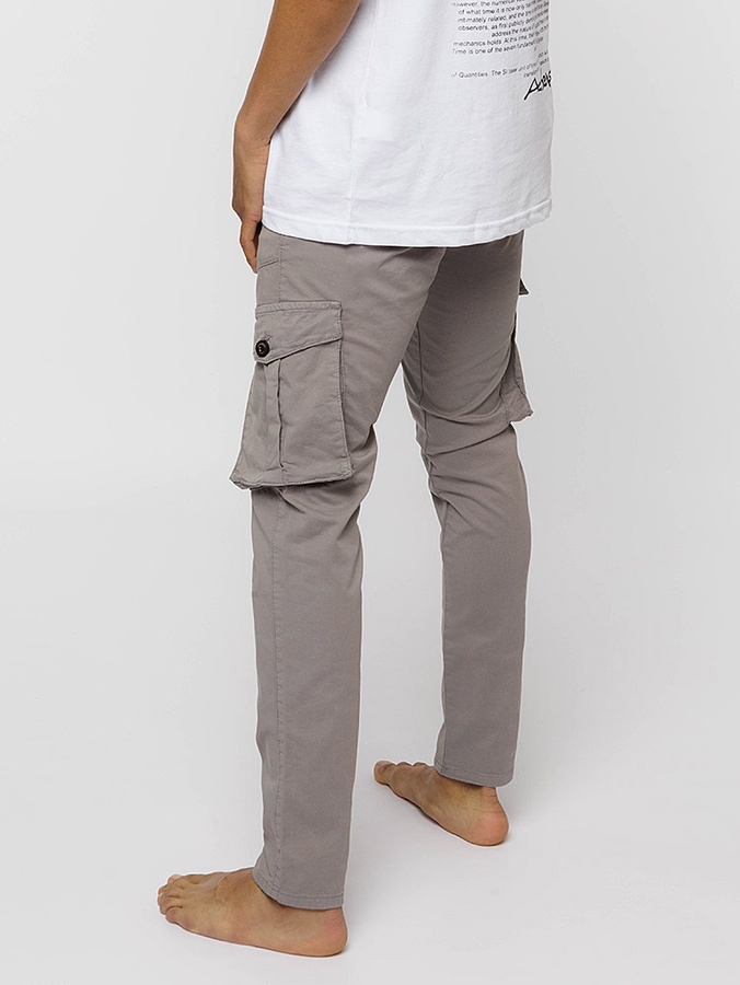 Мужские штаны карго 44 цвет серый ЦБ-00218802 SKT000905397 фото