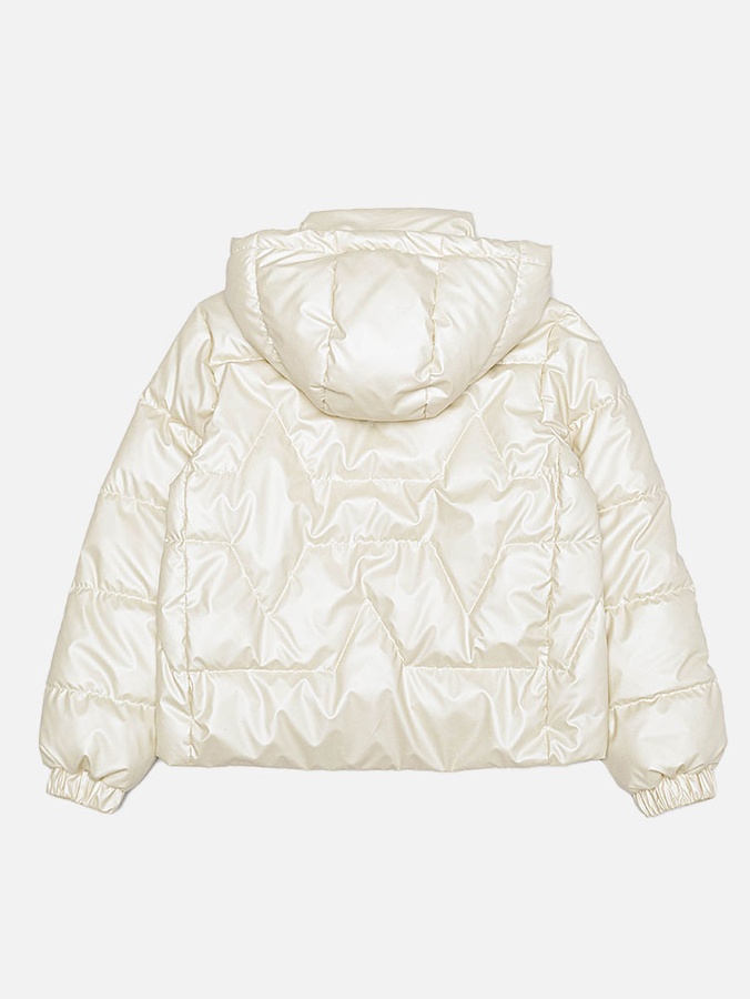 Куртка демісезонна для дівчинки 164 колір молочний ЦБ-00215936