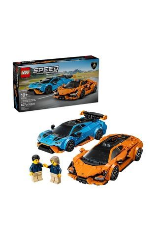 Конструктор LEGO Speed Champions Lamborghini Revuelto та Hurac&aacute;n STO, 607 деталей 77238 ЦБ-00282674 фото