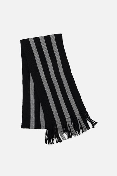Чоловічий шарф One колір чорний ЦБ-00232229 SKT000938093 фото