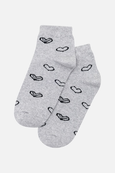 Шкарпетки для дівчинки 35-38 колір сірий ЦБ-00243704 SKT000969102 фото