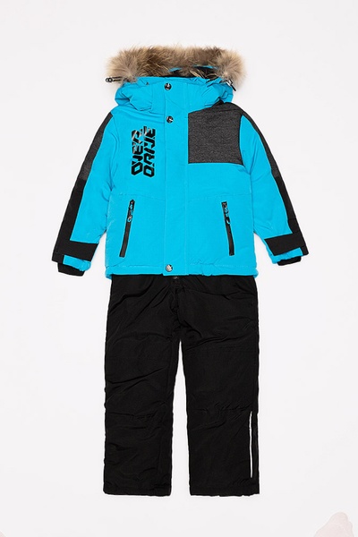 Комплект куртка и брюки на мальчика 104 цвет синий ЦБ-00196541 SKT000859483 фото