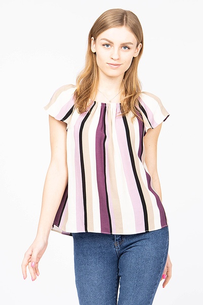 Блуза жіноча 46 колір фіолетовий ЦБ-00159958 SKT000540829 фото