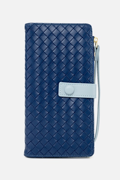 Жіночий гаманець колір синій ЦБ-00169525 SKT000568034 фото