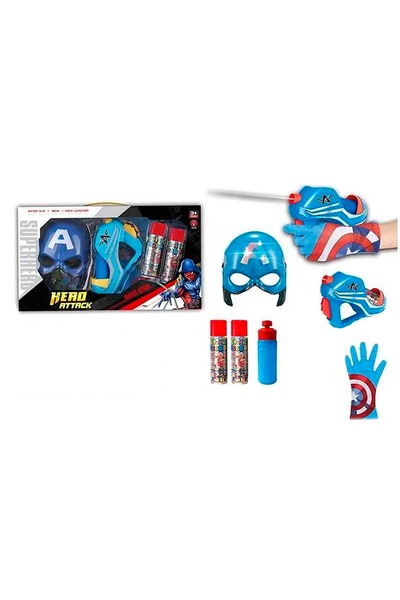 Игровой набор героя Марвел - "Капитан Америка Мстители" цвет разноцветный ЦБ-00241477 SKT000961699 фото