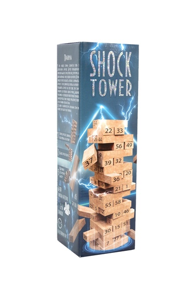 Розважальна гра "Shock Tower" колір різнокольоровий ЦБ-00210276 SKT000889496 фото