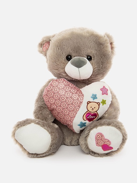 М`яка іграшка "Ведмедик" колір різнокольоровий ЦБ-00213366 SKT000893618 фото