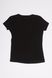 Жіноча футболка 42 колір чорний ЦБ-00191995 SKT000847702 фото 1