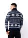 Чоловічий светр 50 колір темно-синій ЦБ-00233279 SKT000941168 фото 4