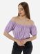 Жіноча коротка блуза 40 колір бузковий ЦБ-00219017 SKT000906031 фото 1