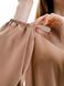 Сукня жіноча з довгим рукавом 46 колір бежевий ЦБ-00235572 SKT000946345 фото 3