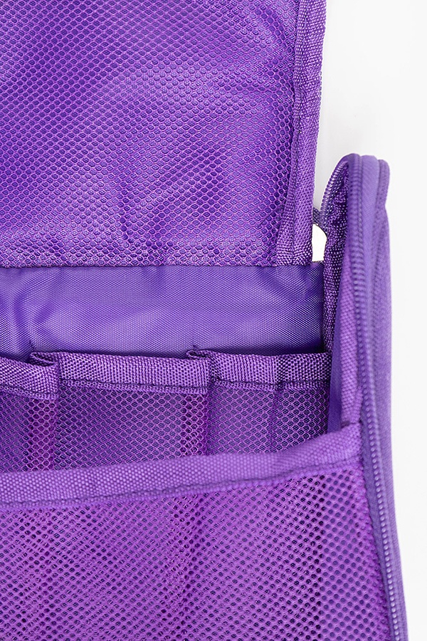 Косметичка дорожня жіноча колір фіолетовий ЦБ-00188030 SKT000836966 фото
