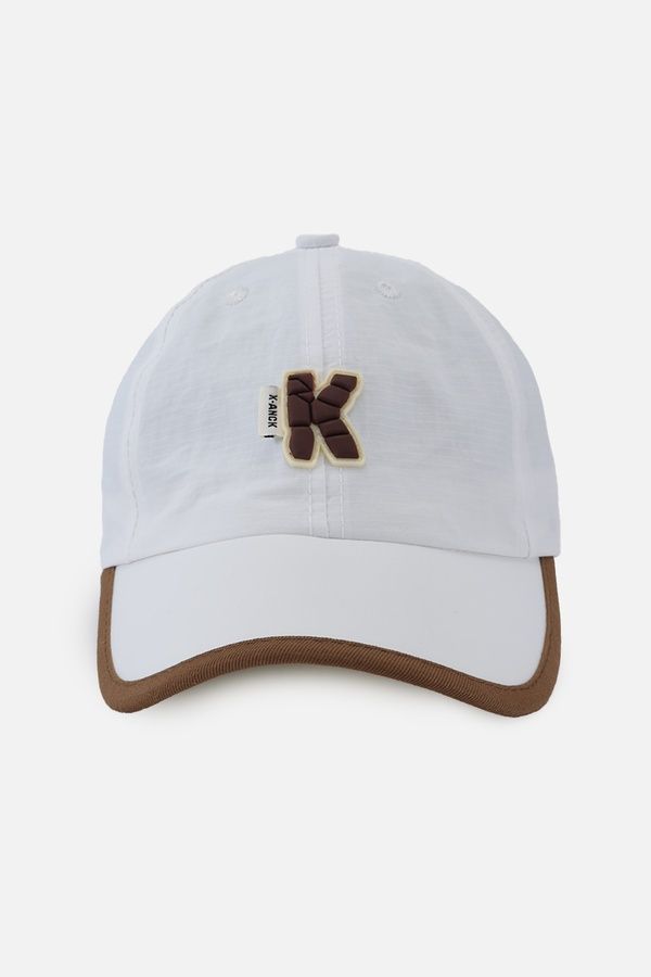 Бейсболка для хлопчика колір білий 52-54 ЦБ-00293754 фото
