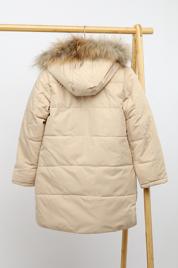 Куртка для девочки 146 цвет молочный ЦБ-00221258