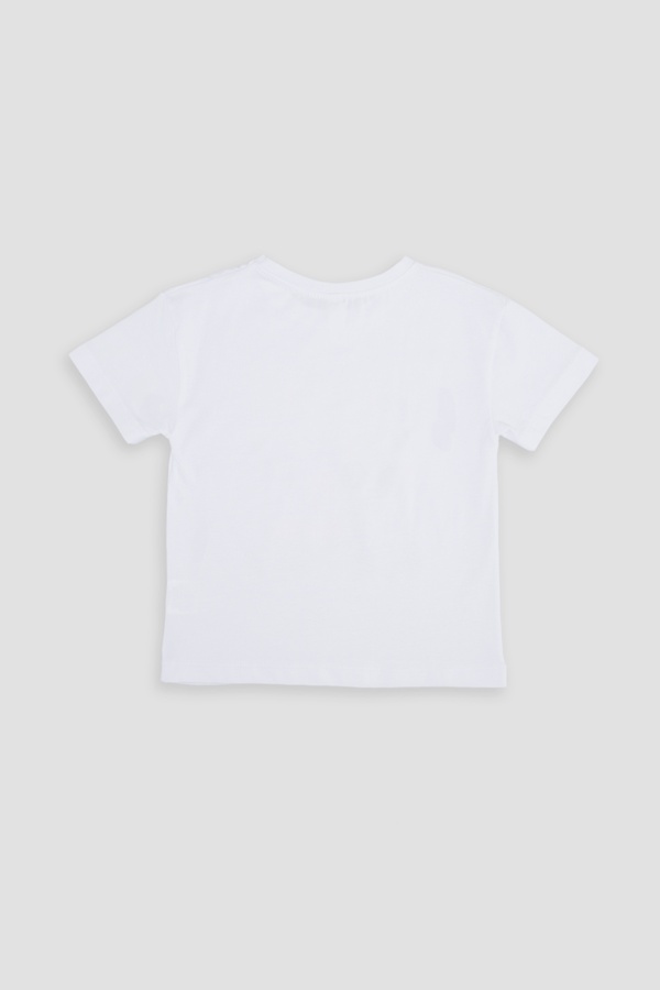 Костюм з шортами для дівчинки 116 колір білий ЦБ-00243613 SKT000968813 фото