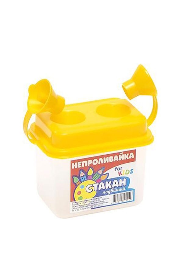 Непроливайка подвійна з кришечками 119118 ЦБ-00281024 фото