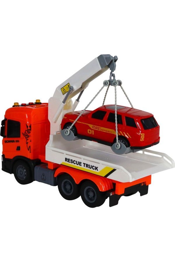 Игровой набор серии &laquo;Big Truck&raquo; &mdash; Эвакуатор Scania с машиной TECHNODRIVE 6408KS ЦБ-00288976 фото