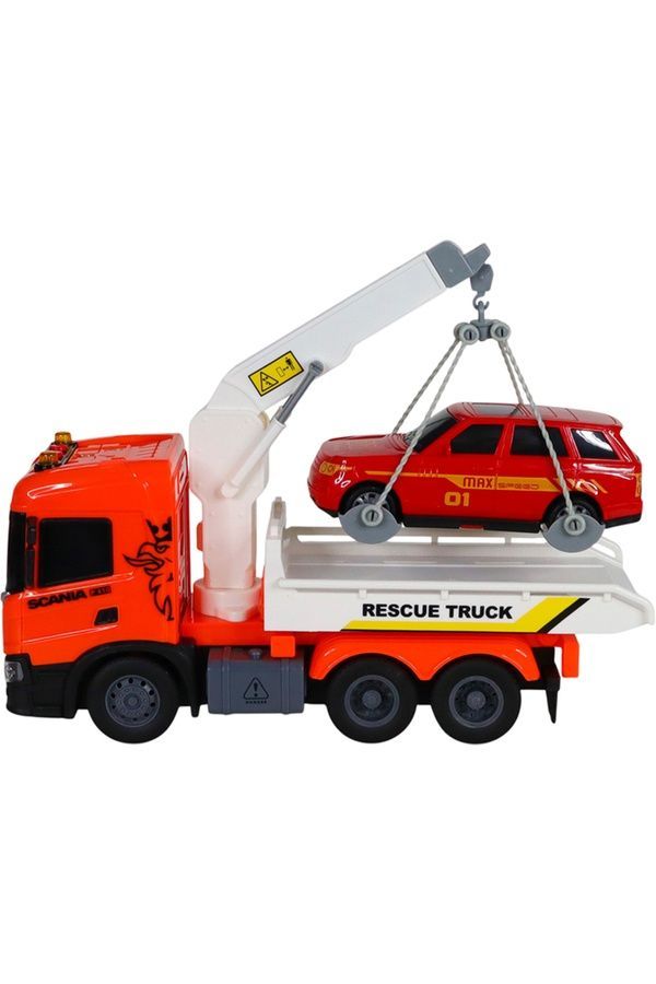 Игровой набор серии &laquo;Big Truck&raquo; &mdash; Эвакуатор Scania с машиной TECHNODRIVE 6408KS ЦБ-00288976 фото