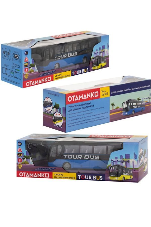 Машинка OTAMANKO Автобус на радіокеруванні &laquo;TOUR BUS&raquo; OTAMANKO 532.02.53 ЦБ-00282936 фото