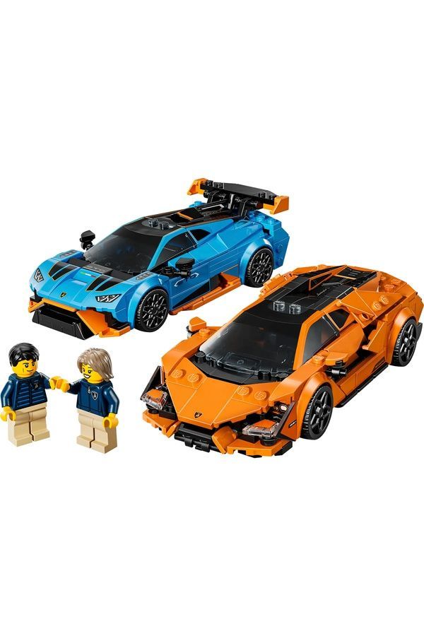 Конструктор LEGO Speed Champions Lamborghini Revuelto та Hurac&aacute;n STO, 607 деталей 77238 ЦБ-00282674 фото