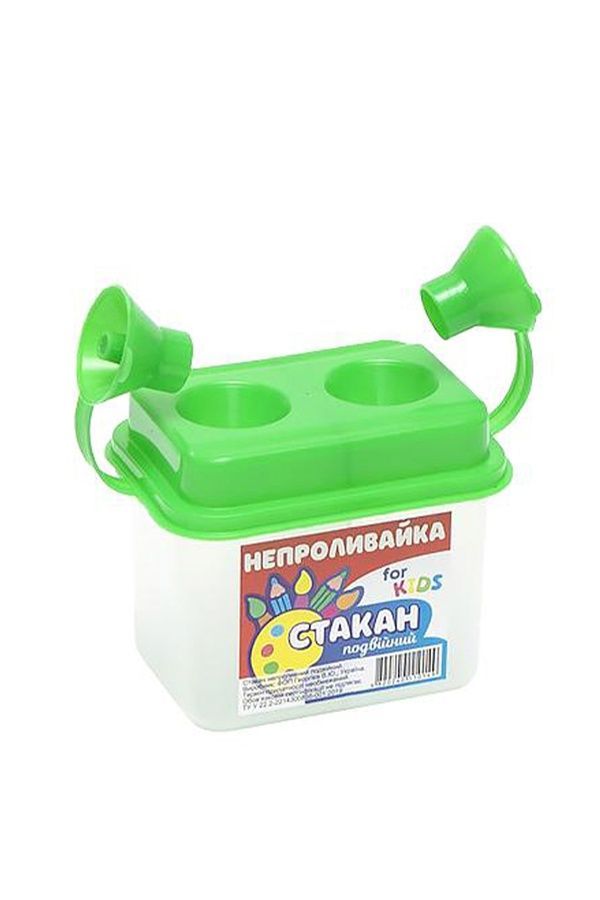 Непроливайка подвійна з кришечками 119118 ЦБ-00281024 фото