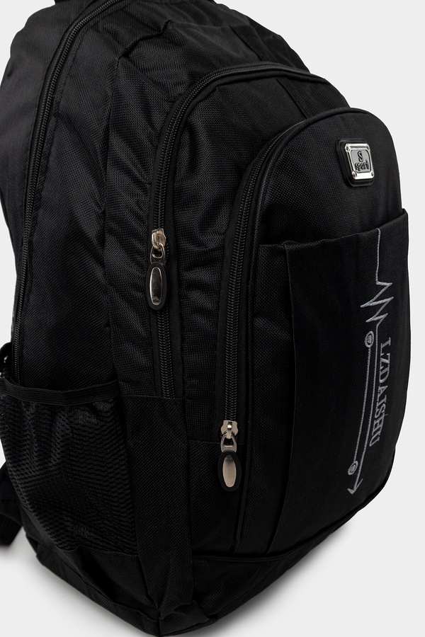 Мужской спортивный рюкзак цвет черный ЦБ-00234577 SKT000944190 фото