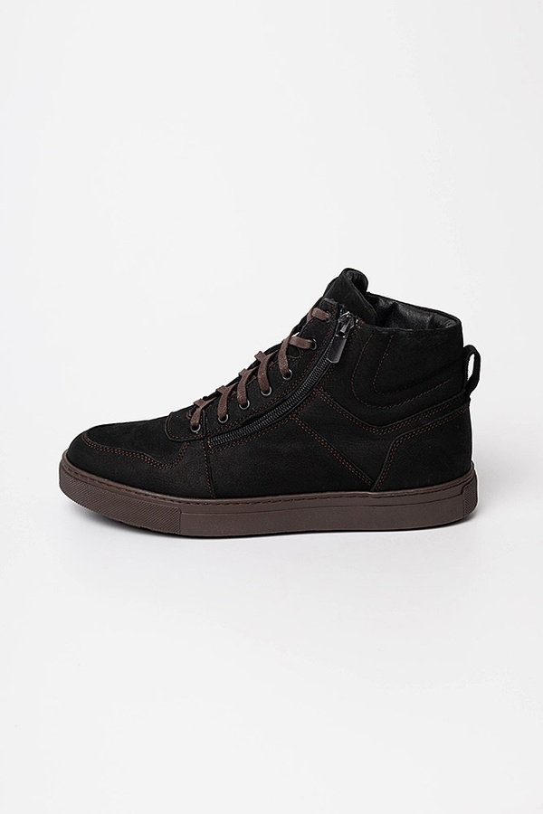 Мужские ботинки 40 цвет темно-коричневый ЦБ-00196216 SKT000858799 фото