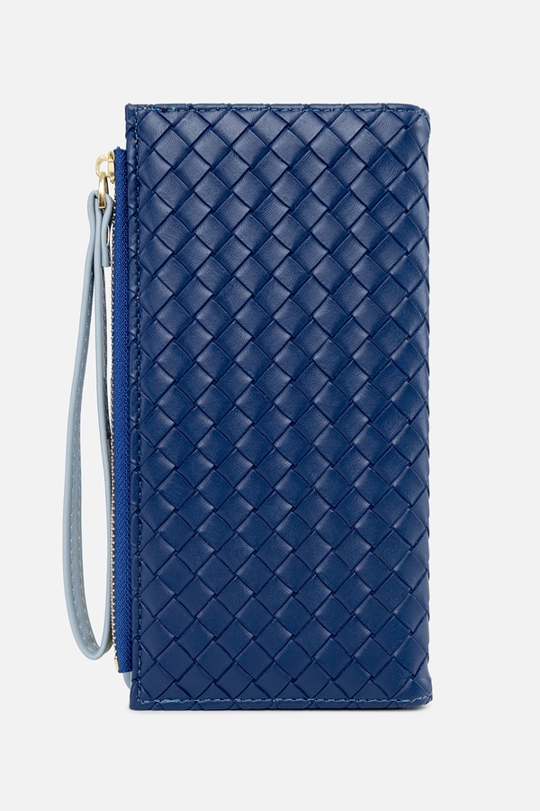 Жіночий гаманець колір синій ЦБ-00169525 SKT000568034 фото