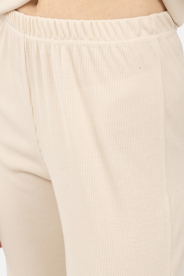 Жіночі домашні штани 42 колір молочний ЦБ-00246847 SKT000985674 фото