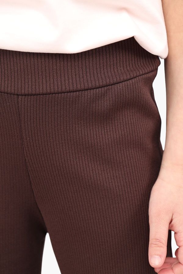 Лосины для девочки цвет шоколад 128 ЦБ-00290532 фото