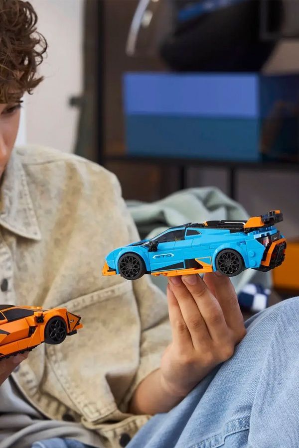 Конструктор LEGO Speed Champions Lamborghini Revuelto та Hurac&aacute;n STO, 607 деталей 77238 ЦБ-00282674 фото