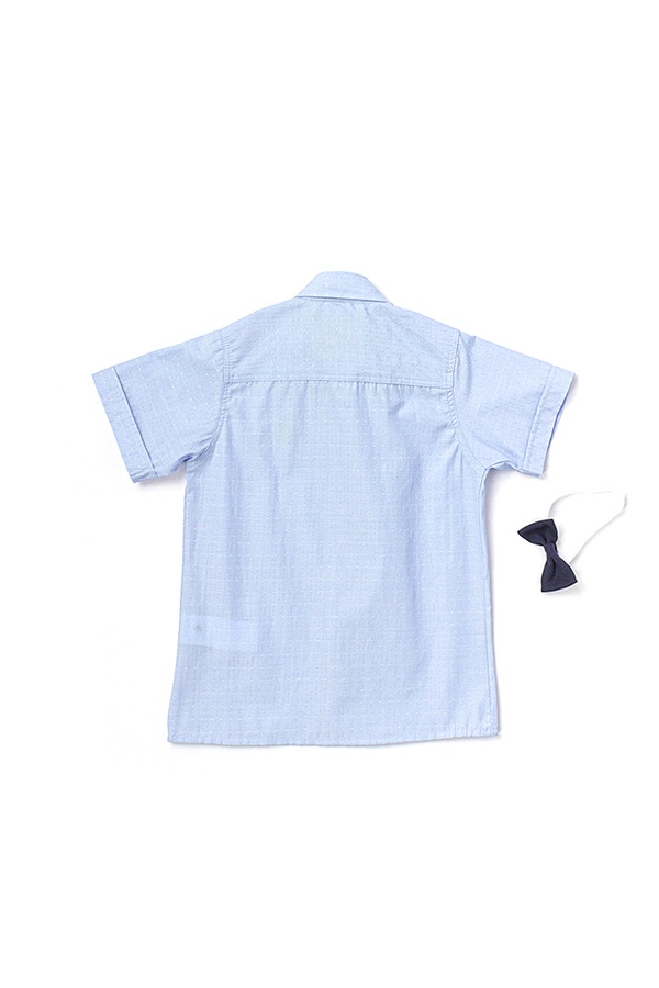 Рубашка на мальчика 110 цвет голубой ЦБ-00161622 SKT000547705 фото