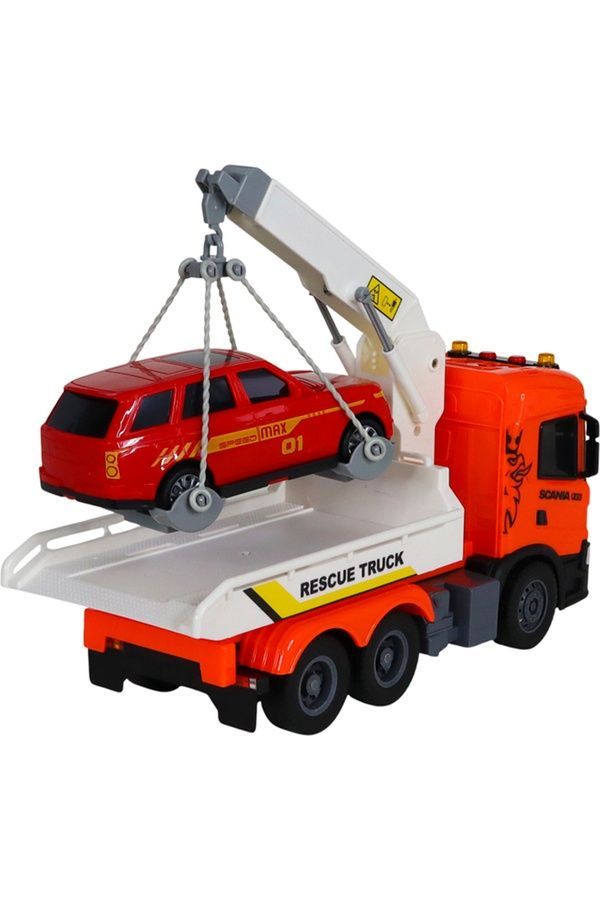Игровой набор серии &laquo;Big Truck&raquo; &mdash; Эвакуатор Scania с машиной TECHNODRIVE 6408KS ЦБ-00288976 фото