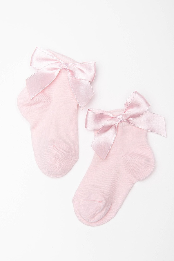 Шкарпетки на дівчинку 31-34 колір світло-рожевий ЦБ-00194632 SKT000854985 фото