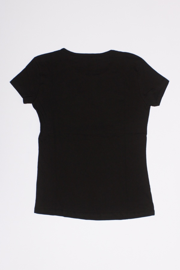 Жіноча футболка 42 колір чорний ЦБ-00191995 SKT000847702 фото