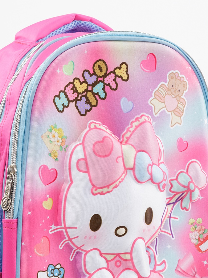 Портфель шкільний з 3D принтом Hello Kitty колір рожевий ЦБ-00226402 SKT000924215 фото