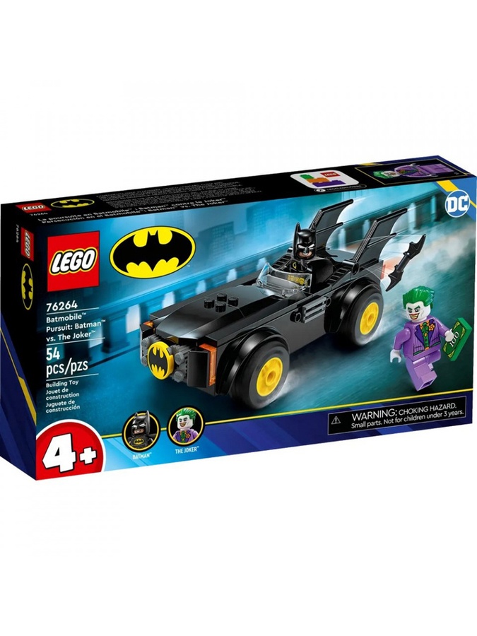 Конструктор LEGO DC Batman Погоня на Бэтмобиле: Бэтмен против Джокера цвет разноцветный ЦБ-00229984 SKT000933599 фото