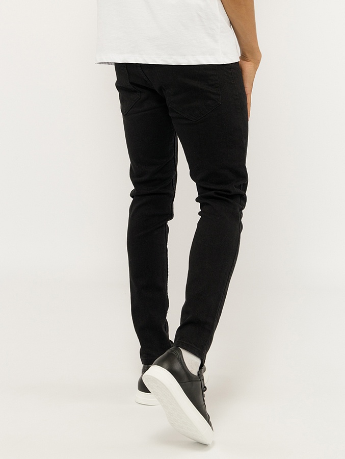 Чоловічі джинси 42 колір чорний ЦБ-00215727 SKT000899141 фото