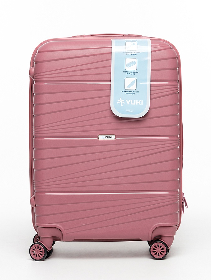 Жіноча валіза M колір пудровий ЦБ-00230017 SKT000933650 фото