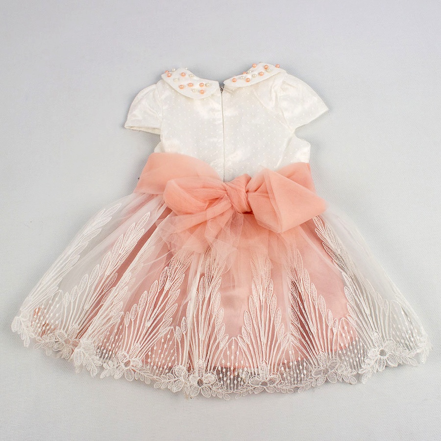 Сукня пудрова для дівчинки 98 колір пудровий ЦБ-00139462 SKT000490954 фото