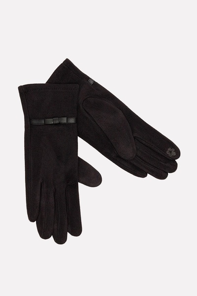 Жіночі рукавички 8.5 колір чорний ЦБ-00197548 SKT000861788 фото