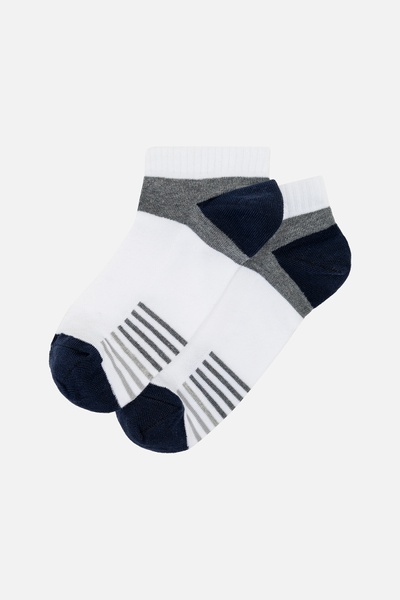 Чоловічі шкарпетки 43-45 колір білий ЦБ-00245304 SKT000981150 фото