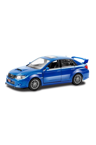 Автомодель - Subaru WRX STI цвет синий ЦБ-00236206 SKT000951877 фото