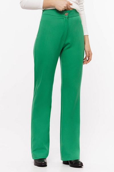 Женские брюки 42 цвет зеленый ЦБ-00191100 SKT000844794 фото