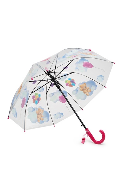 Прозрачный зонтик для девочки цвет розовый ЦБ-00249350 SKT000991105 фото