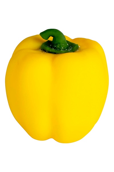 Іграшка антистрес овочі - Перець колір жовтий ЦБ-00237396 SKT000954035 фото