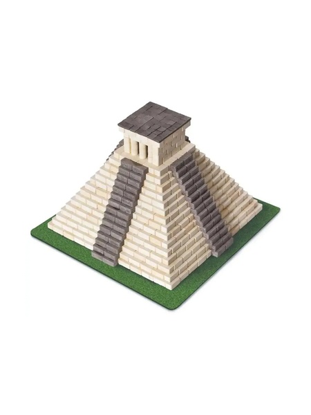 Игрушка-конструктор из мини-кирпичиков "Пирамида майя" цвет разноцветный ЦБ-00183553 SKT000607137 фото
