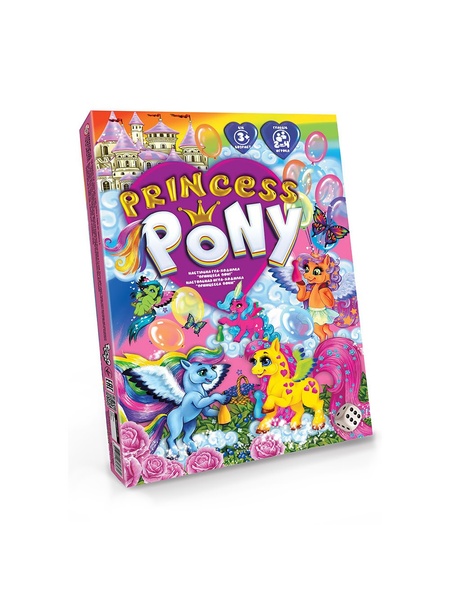 Настільна гра "Princess Pony" колір різнокольоровий ЦБ-00218766 SKT000905205 фото