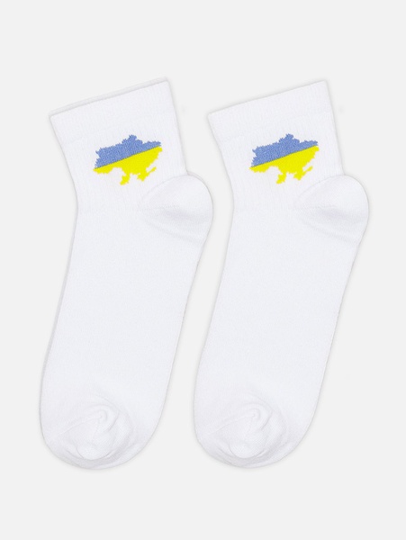 Жіночі шкарпетки 35-38 колір білий ЦБ-00214915 SKT000897369 фото